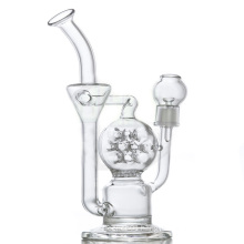 Swiss Perc Recycler Water Pipe for Smoke with Honeycomb (ES-GB-082)